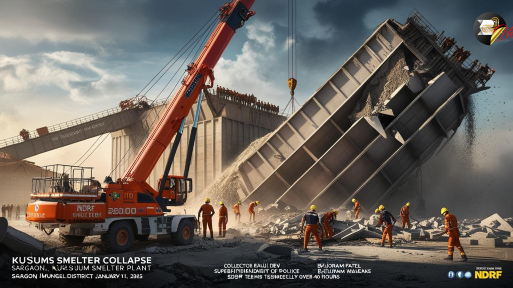 मुंगेली सरगांव के रामबोड़ कुसुम स्मेल्टर प्लांट हादसा: रेस्क्यू ऑपरेशन में कलेक्टर और एसपी का कुशल नेतृत्व, 40 घंटे की कड़ी मेहनत से हुआ सफल