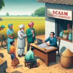 धान खरीदी मंडी में घोटाला: प्रबंधक की मनमानी से किसान परेशान