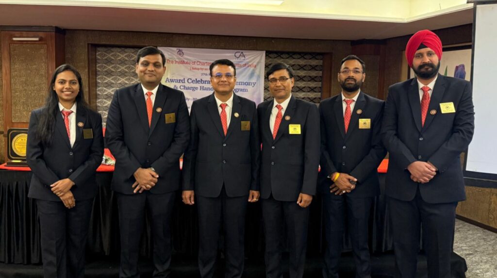 आईसीएआई बिलासपुर में नई कार्यकारिणी समिति का गठन, सीए मनीष सखूजा बने अध्यक्ष