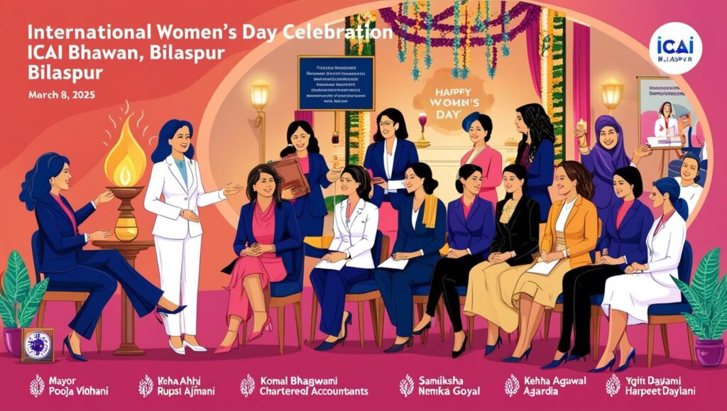 आईसीएआई भवन में अंतर्राष्ट्रीय महिला दिवस समारोह का आयोजन