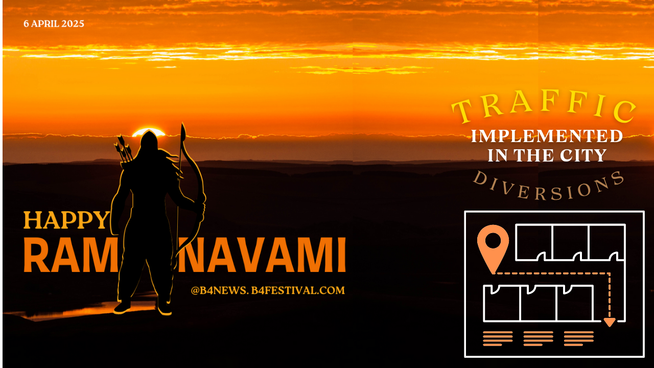 बिलासपुर में रामनवमी पर 22 मार्गों पर ट्रैफिक डायवर्सन, जानिए नई व्यवस्था
