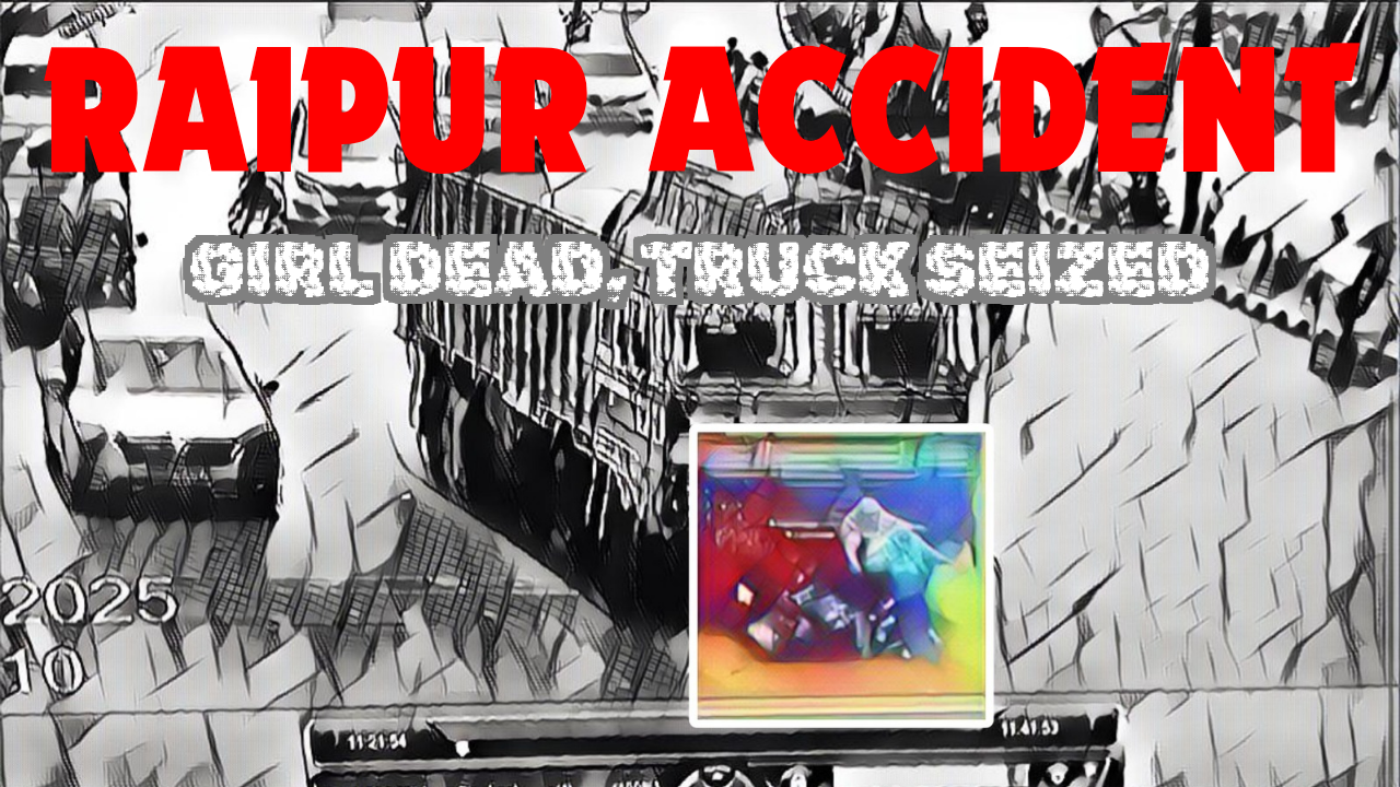 रायपुर में दर्दनाक सड़क हादसा, 26 वर्षीय युवती की मौके पर मौत – ट्रक चालक हिरासत में