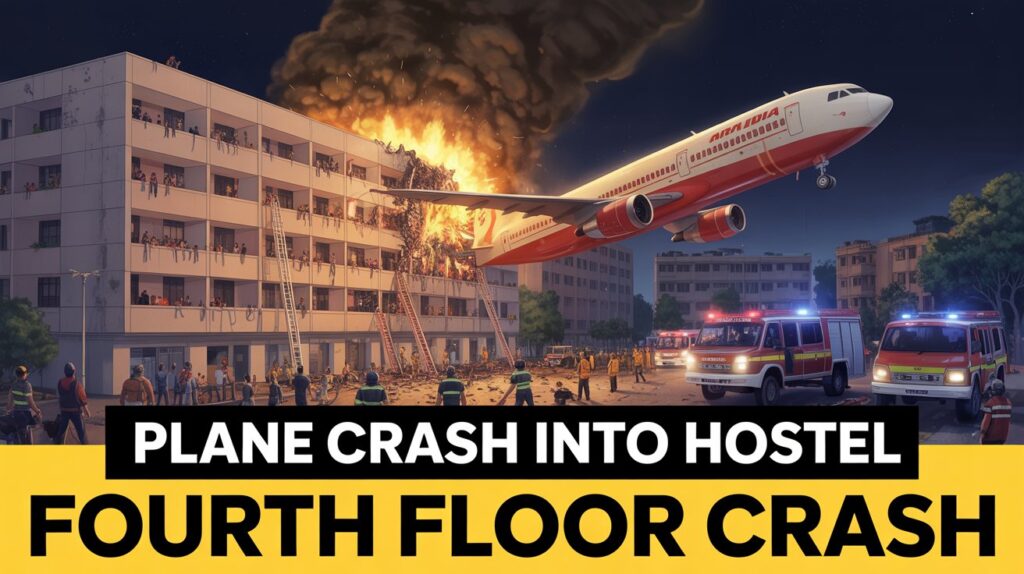 ✈️ बिग ब्रेकिंग | अहमदाबाद में एयर इंडिया विमान हादसा: टेक-ऑफ के दौरान क्रैश, पूर्व CM विजय रूपाणी घायल, 244 यात्री थे सवार