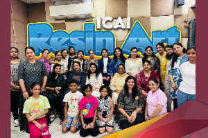 📰 आईसीएआई बिलासपुर शाखा में रेज़िन आर्ट कार्यशाला का रचनात्मक आयोजन, सीए परिवारों ने लिया भाग
