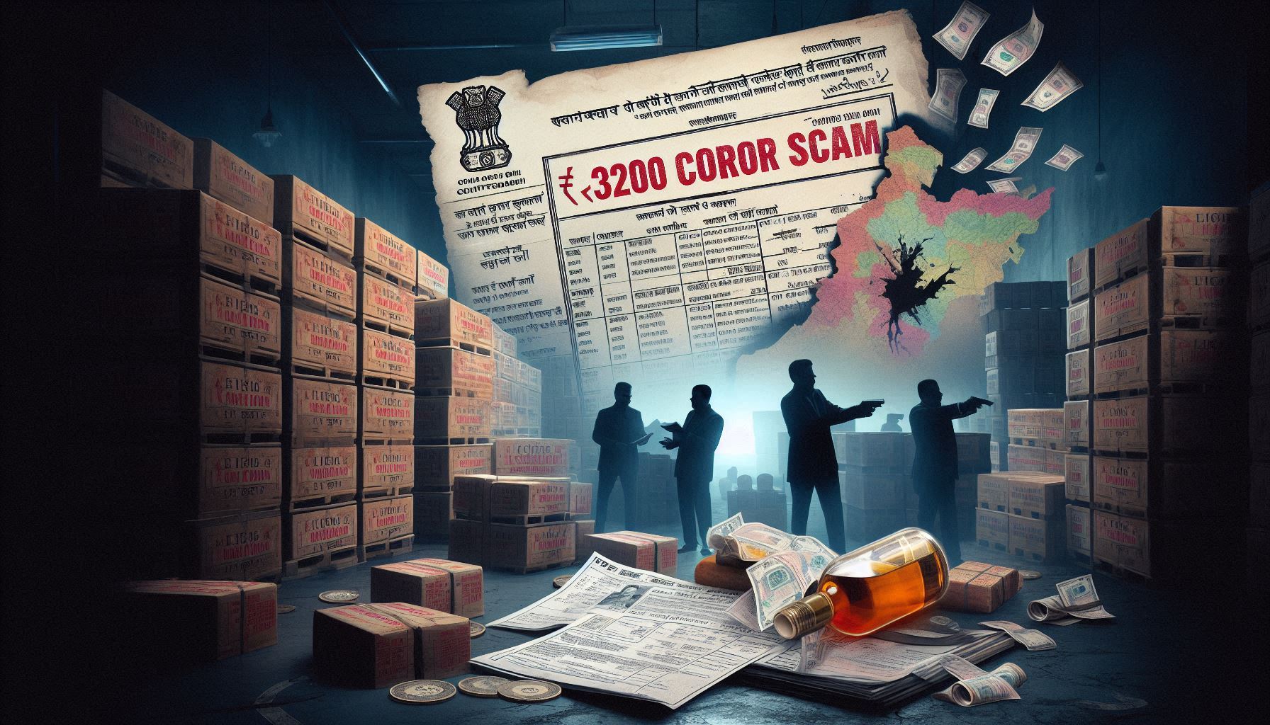 3200 करोड़ के शराब घोटाले का खुलासा: छत्तीसगढ़ में बगैर इनवॉइस 66 लाख पेटियां बेची गईं, 29 अधिकारी आरोपी