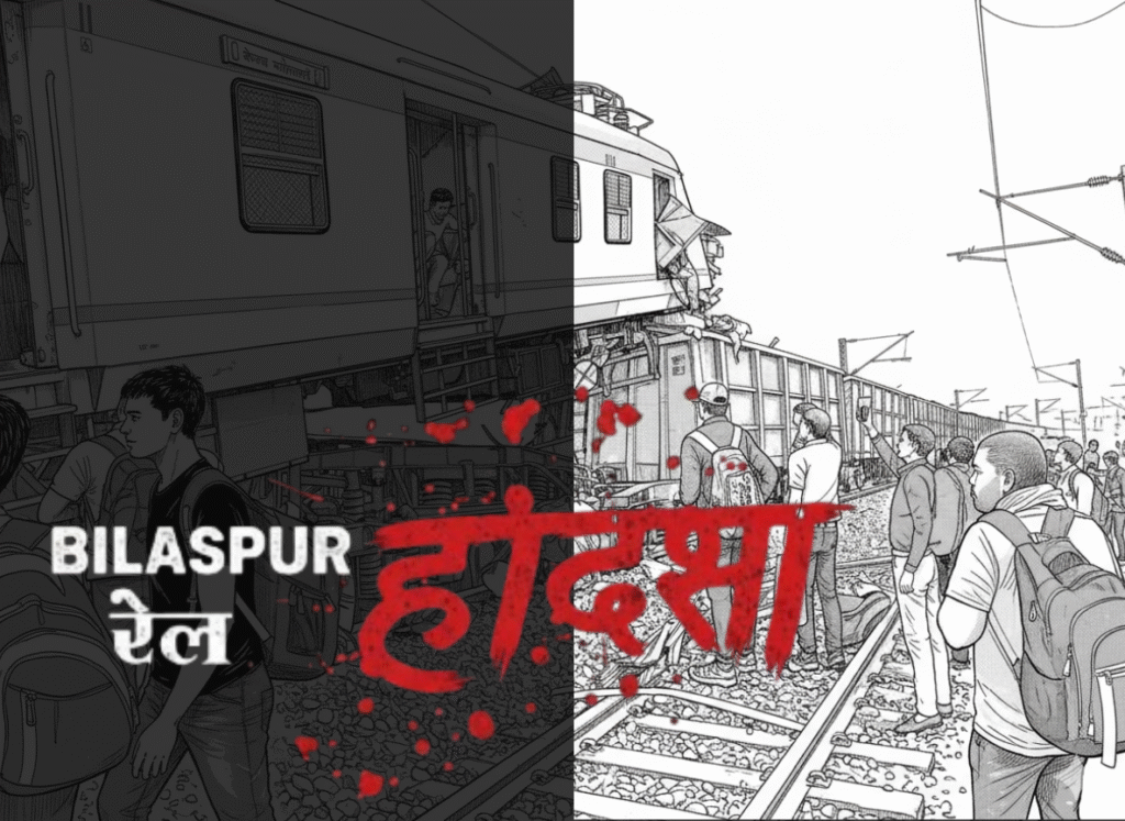 ЁЯЪи рдмрд┐рд▓рд╛рд╕рдкреБрд░ рдЯреНрд░реЗрди рд╣рд╛рджрд╕рд╛: рдореЗрдореВ рд▓реЛрдХрд▓ рдФрд░ рдорд╛рд▓рдЧрд╛рдбрд╝реА рдХреА рдЯрдХреНрдХрд░ рд╕реЗ рд░реЗрд▓ рдпрд╛рддрд╛рдпрд╛рдд рдардк, рдХрдИ рдЯреНрд░реЗрдиреЗрдВ рд╡рд┐рд▓рдВрдмрд┐рдд