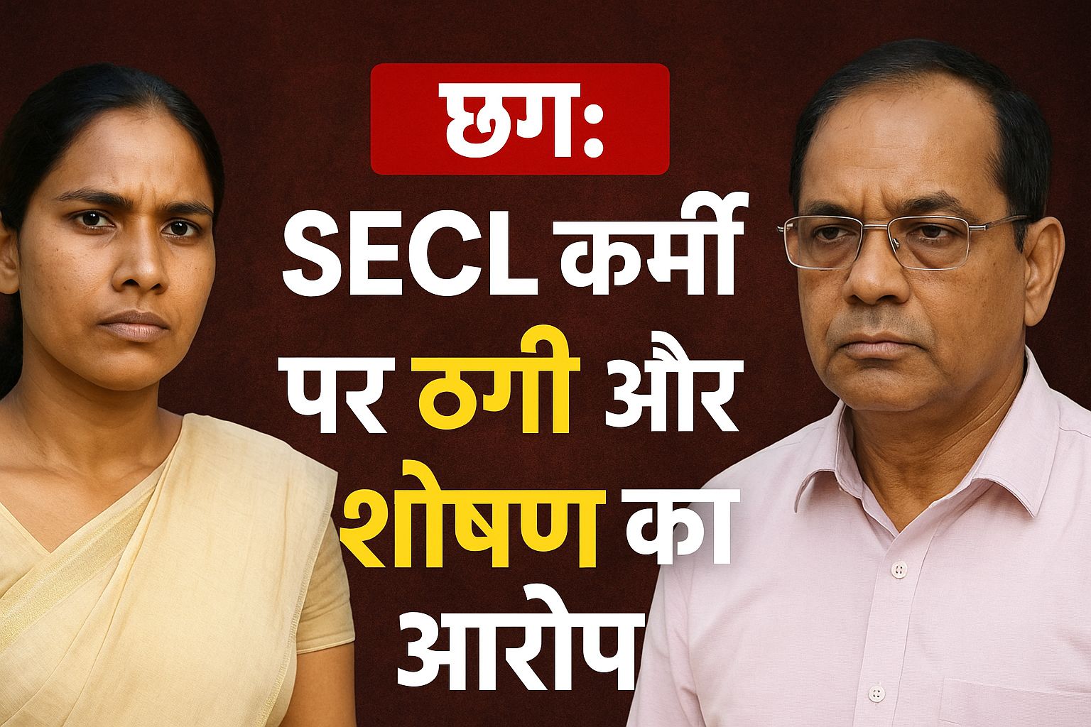 🟥 SECL कर्मी पर ठगी, शोषण, फर्जी दस्तावेज़ के गंभीर आरोप — गिरफ्तारी न होने पर आदिवासी युवती की आत्मदाह चेतावनी