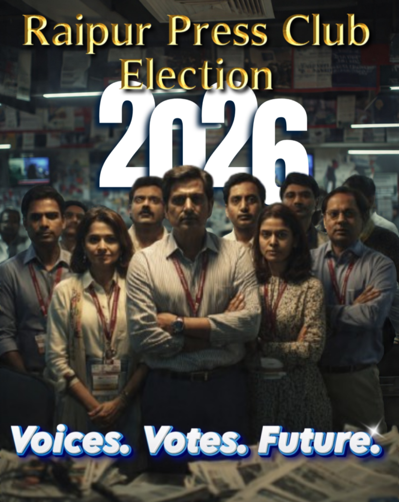 🗳️ रायपुर प्रेस क्लब चुनाव 2026