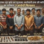 बिलासपुर सराफा लूट कांड का महापर्दाफाश: कारोबारी की हत्या की सुपारी से लेकर करोड़ों की लूट तक, अंतरराज्यीय कुख्यात गिरोह पर बिलासपुर पुलिस का करारा प्रहार