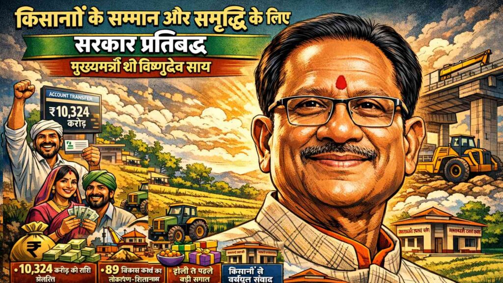 📰 किसानों के सम्मान और समृद्धि के लिए सरकार प्रतिबद्ध : मुख्यमंत्री