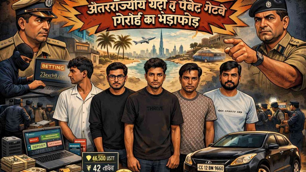 दुबई से गोवा तक फैला सट्टा नेटवर्क ध्वस्त, पेमेंट गेटवे पैनल ऑपरेट करने वाले गिरफ्तार