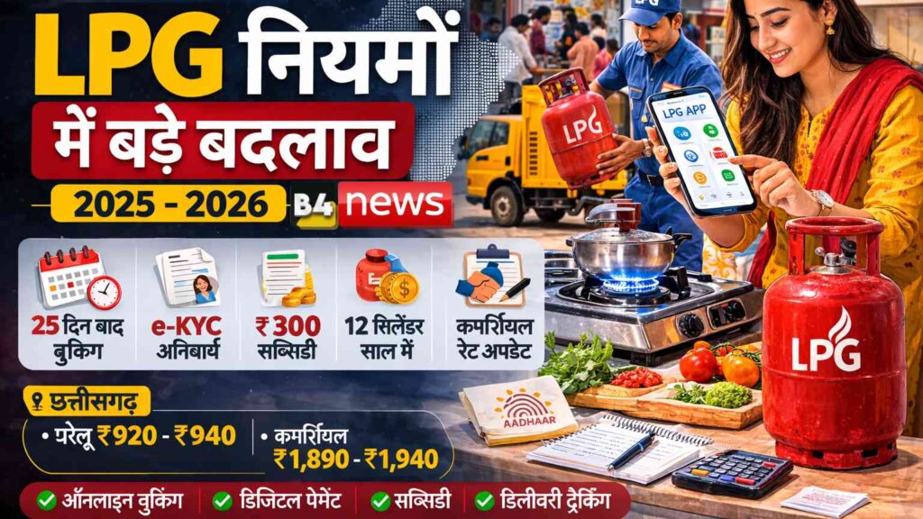 📰 LPG नियमों में बड़े बदलाव: 2025–2026 में क्या बदला?