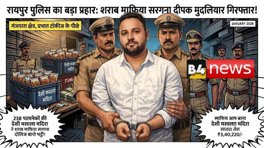 🚨 शराब माफिया पर बड़ा प्रहार