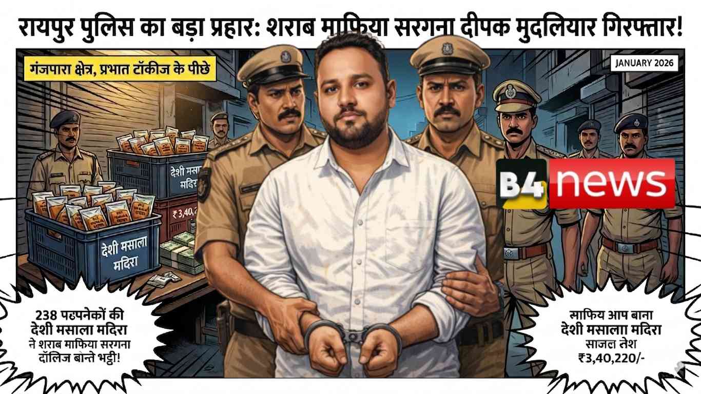 🚨 शराब माफिया पर बड़ा प्रहार
