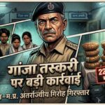 🚨 गांजा तस्करी पर बड़ी कार्रवाई: उड़ीसा–म.प्र. अंतर्राज्यीय गिरोह गिरफ्तार, 22.45 किलो गांजा जब्त