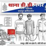 डीडी नगर क्षेत्र में 5 चोरी की घटनाओं का खुलासा, 5 आरोपी गिरफ्तार