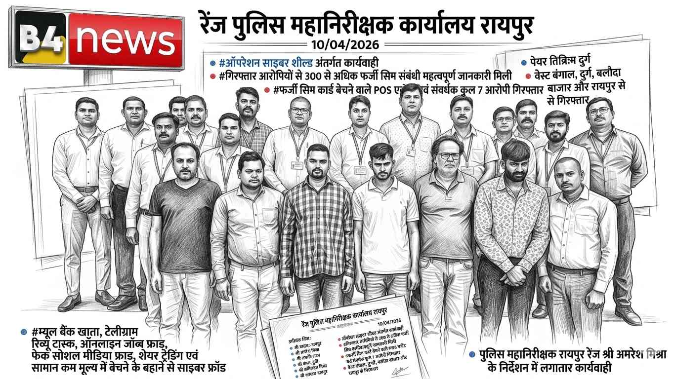 ЁЯЪи рдСрдкрд░реЗрд╢рди рд╕рд╛рдЗрдмрд░ рд╢реАрд▓реНрдб: рдлрд░реНрдЬреА рд╕рд┐рдо рд░реИрдХреЗрдЯ рдХрд╛ рдкрд░реНрджрд╛рдлрд╛рд╢, 7 рдЖрд░реЛрдкреА рдЧрд┐рд░рдлреНрддрд╛рд░