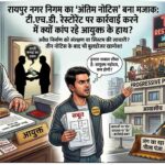 रायपुर नगर निगम का ‘अंतिम नोटिस’ बना मजाक: टी.एच.डी. रेस्टोरेंट पर कार्रवाई करने में क्यों कांप रहे आयुक्त के हाथ?